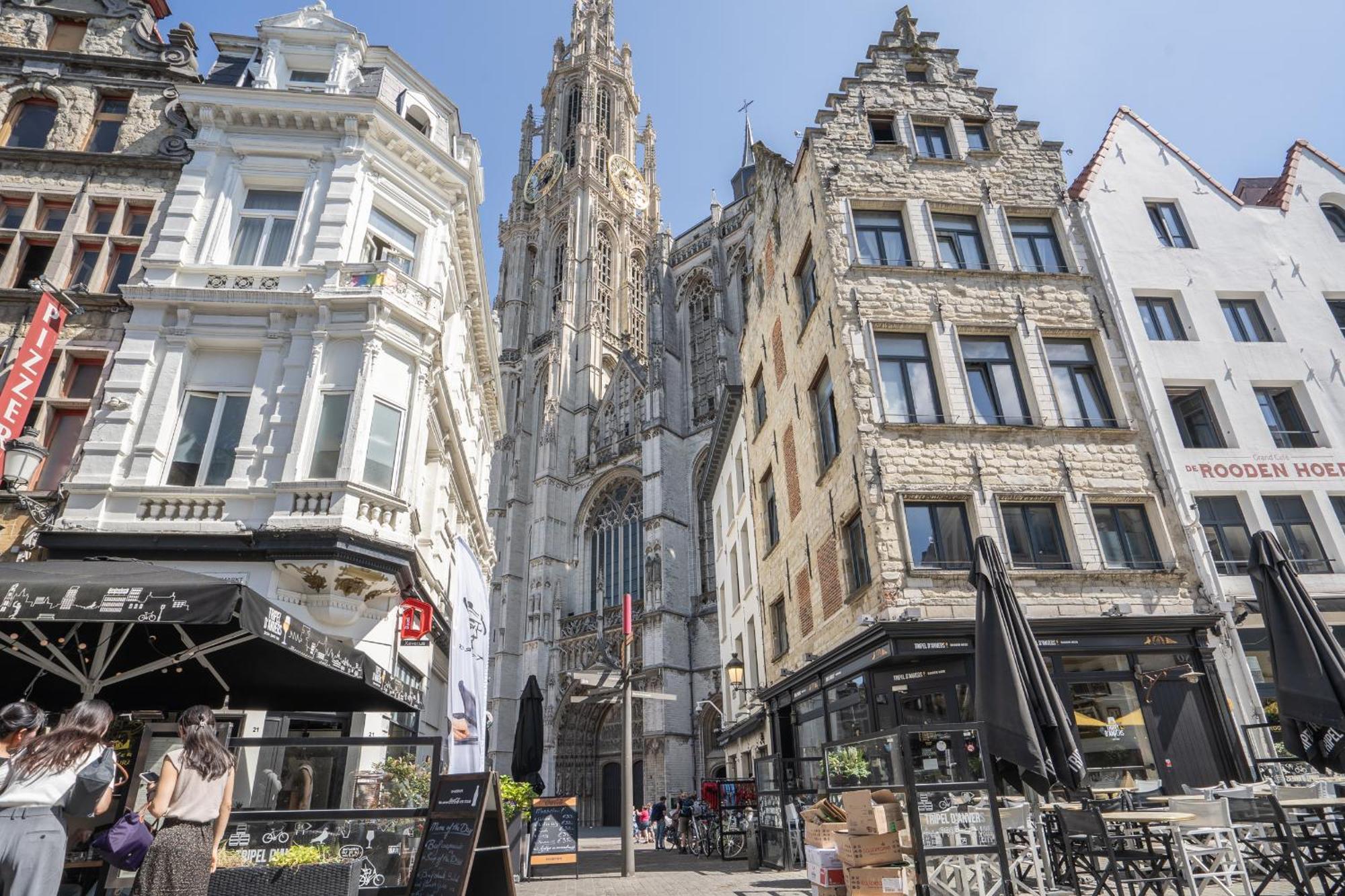 Tempel Cathedral Lodge In The Heart Of Antwerpen Exteriör bild